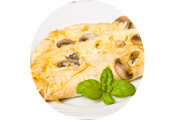 230. Mushroom Omelette